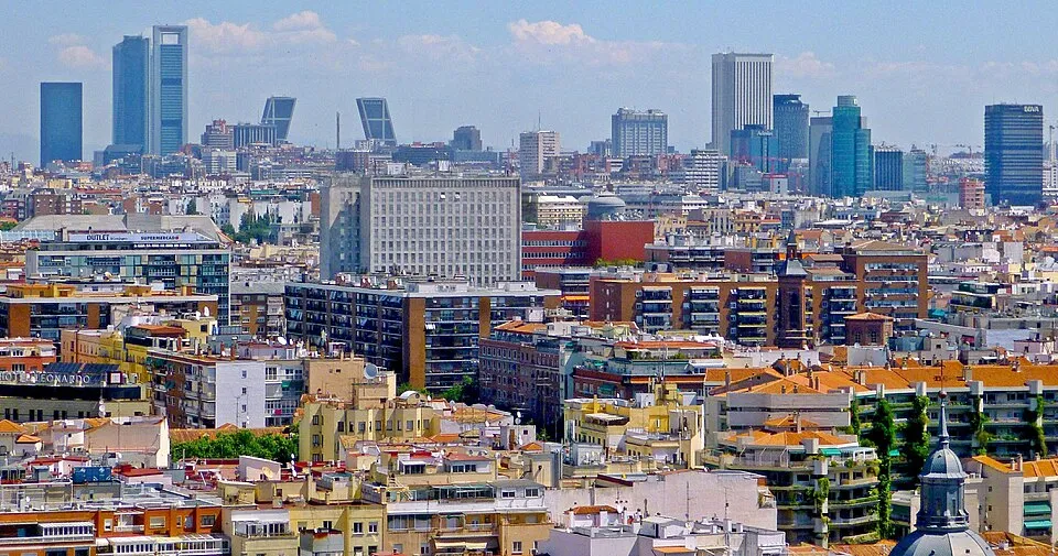 Photograph of Madrid, a destination on a European rail journey