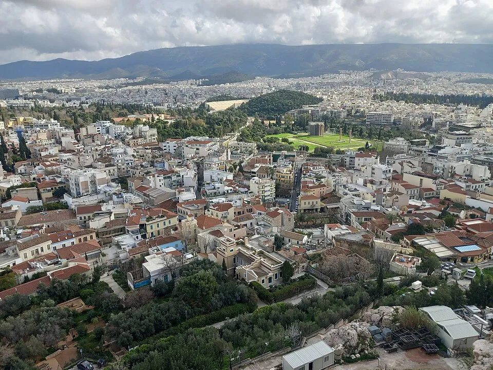 Photograph of Athens, a destination on a European rail journey