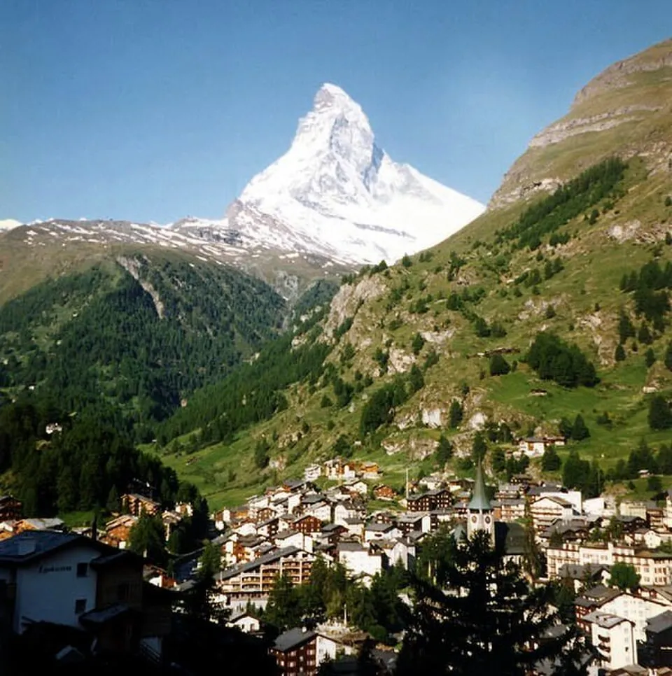 Zermatt and the Matterhorn in Switzerland