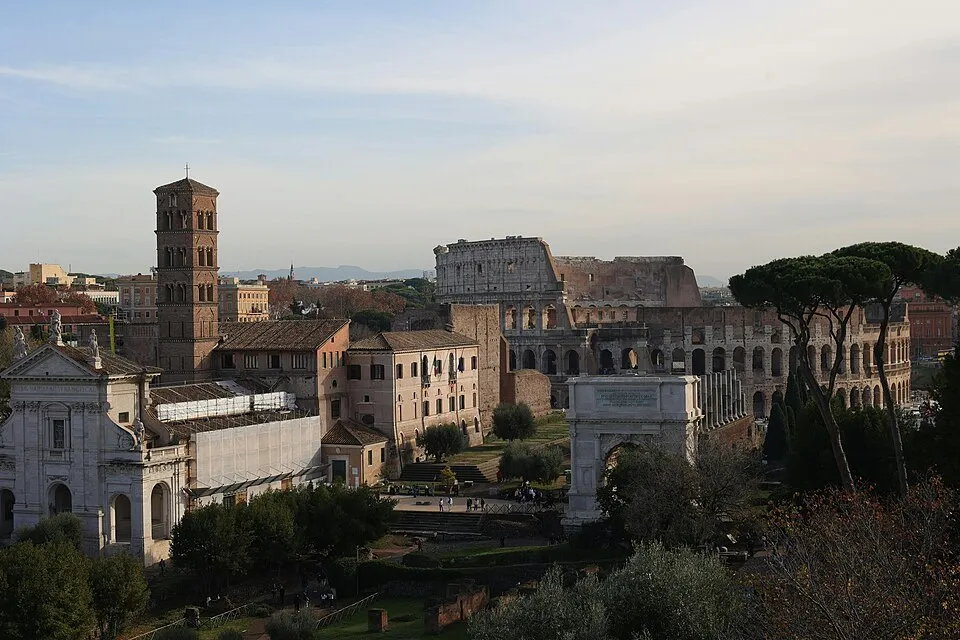 Photograph of Rome, a destination on a European rail journey