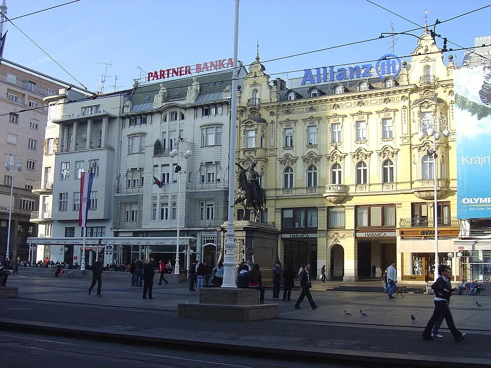 Photograph of Zagreb, a destination on a European rail journey
