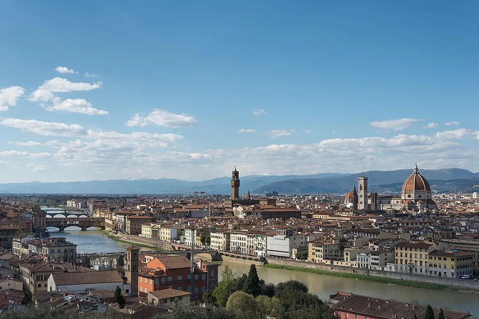 Photograph of Florence, a destination on a European rail journey