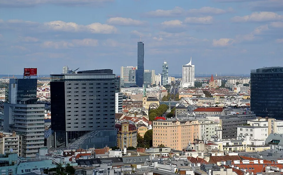 Photograph of Vienna, a destination on a European rail journey