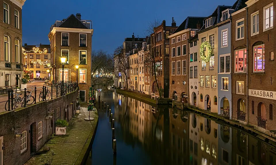 Rail travel and destination illustration for Utrecht by train: Global Pass travel guide