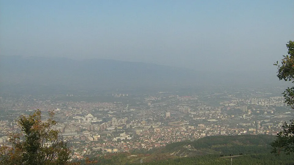Photograph of Skopje, a destination on a European rail journey