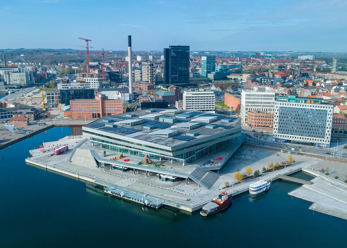 Photograph of Aarhus, a destination on a European rail journey