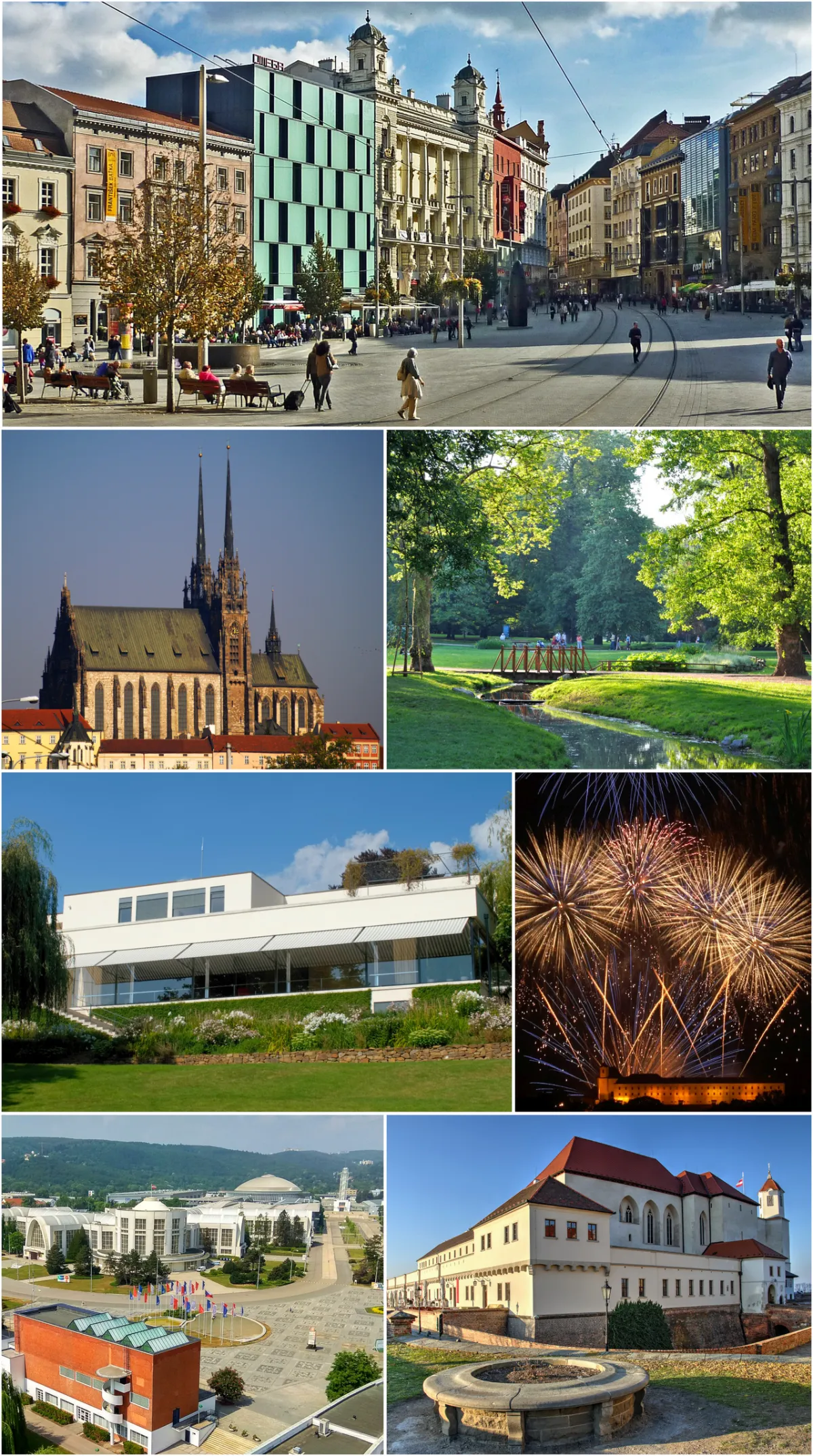 Photograph of Brno, a destination on a European rail journey