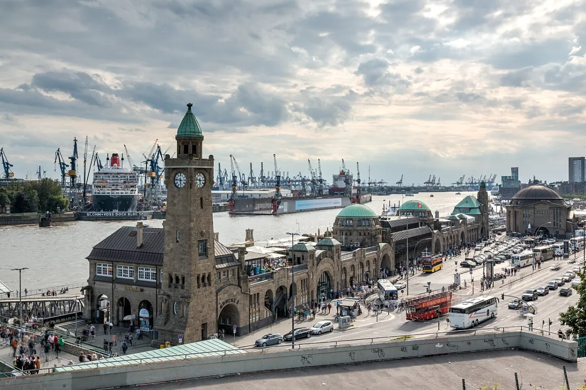 Photograph of Hamburg, a destination on a European rail journey