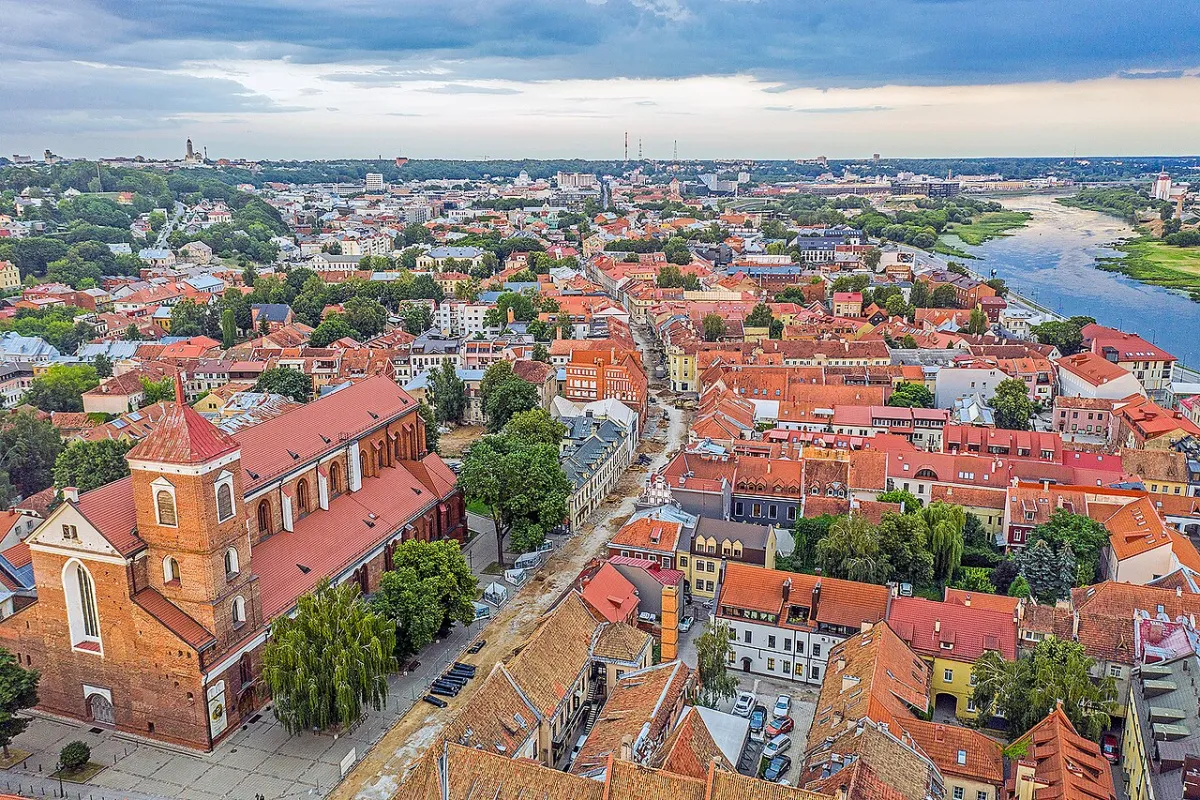 Photograph of Kaunas, a destination on a European rail journey