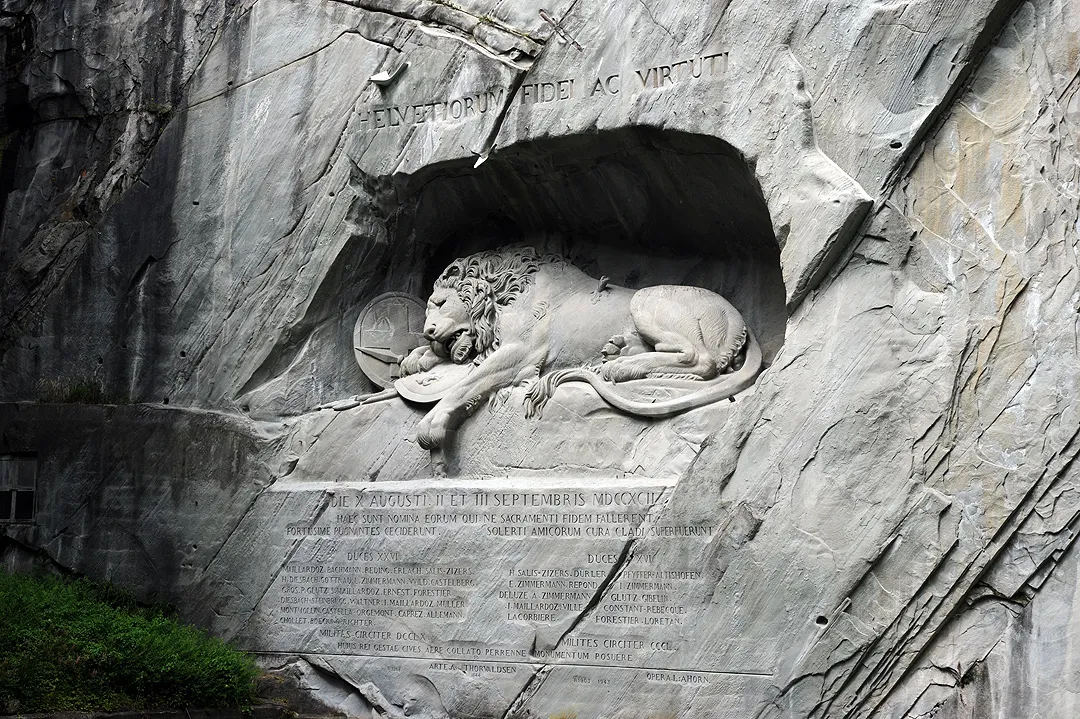 Photograph of Lucerne, a destination on a European rail journey