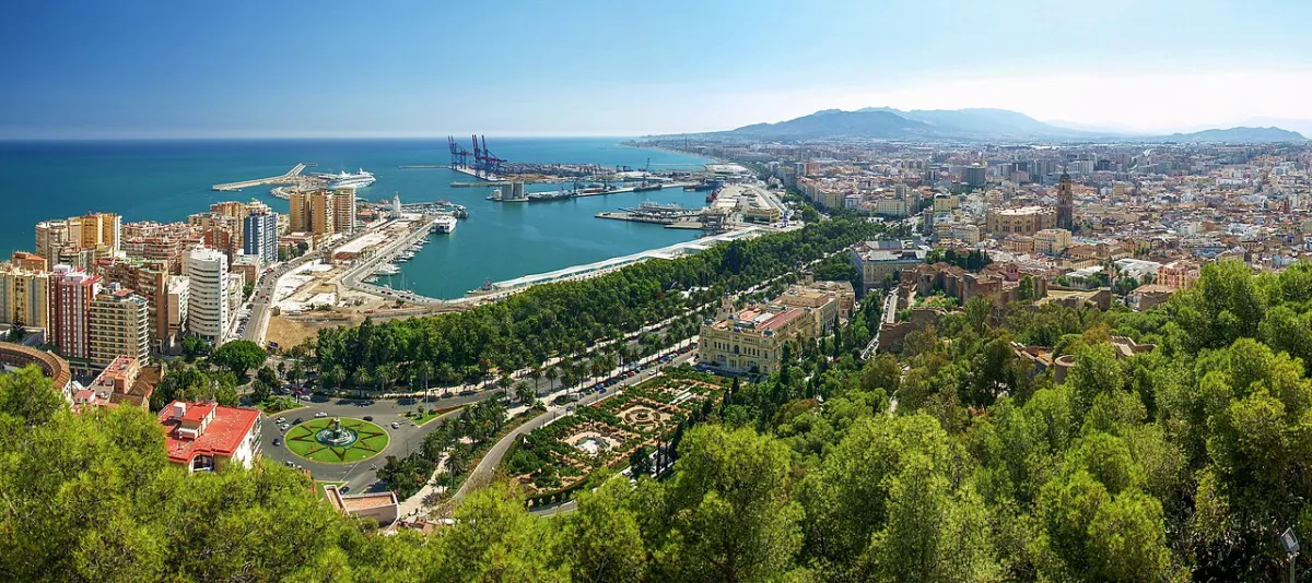 Photograph of M&aacute;laga, a destination on a European rail journey