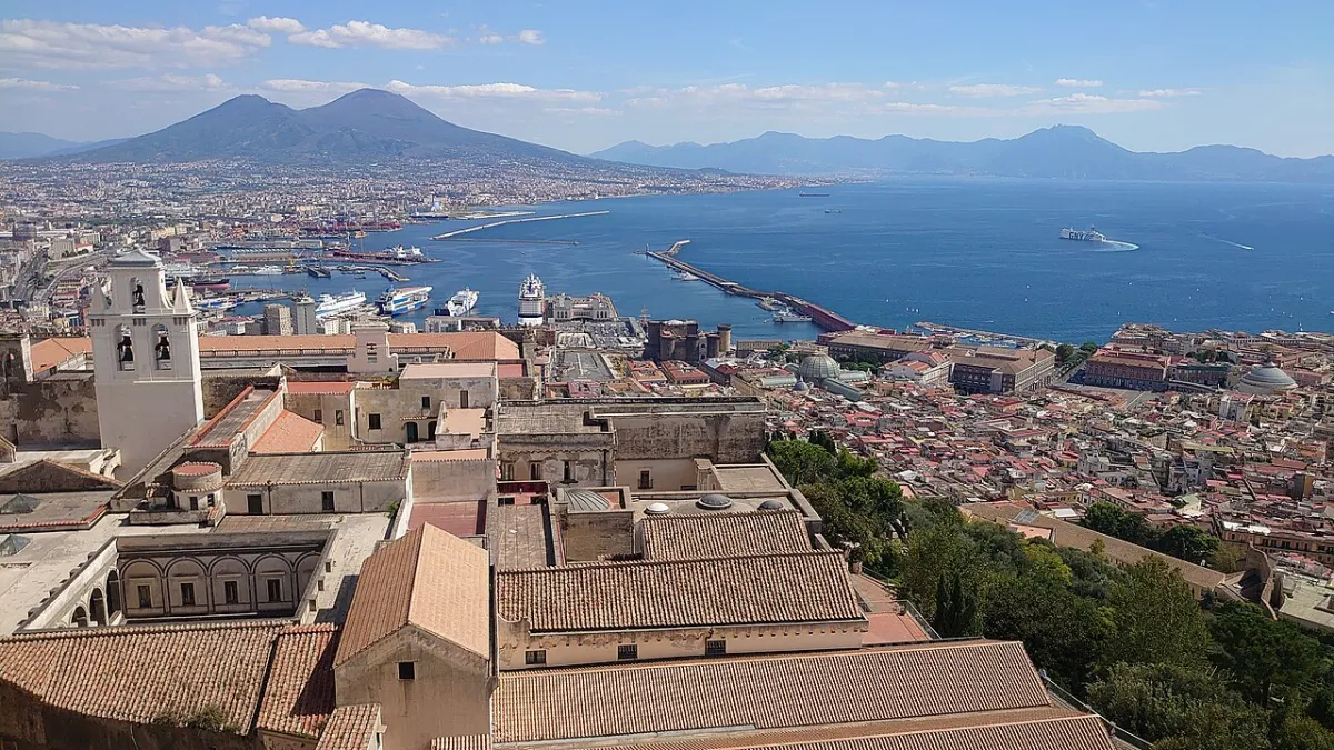 Photograph of Naples, a destination on a European rail journey