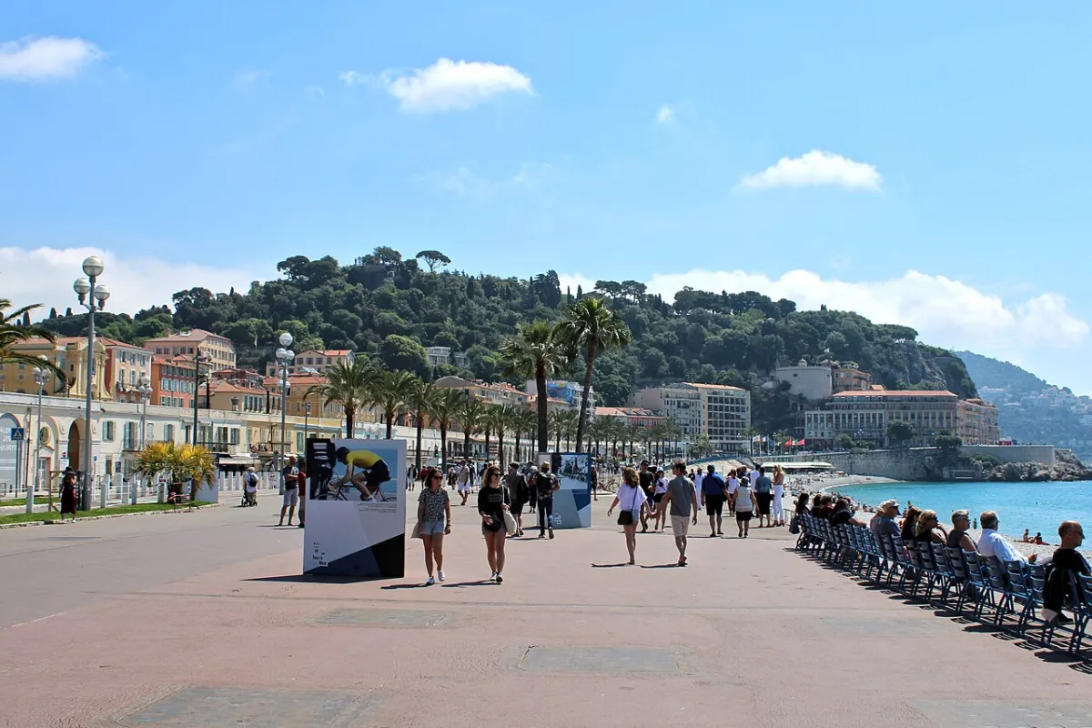 Photograph of Nice, a destination on a European rail journey