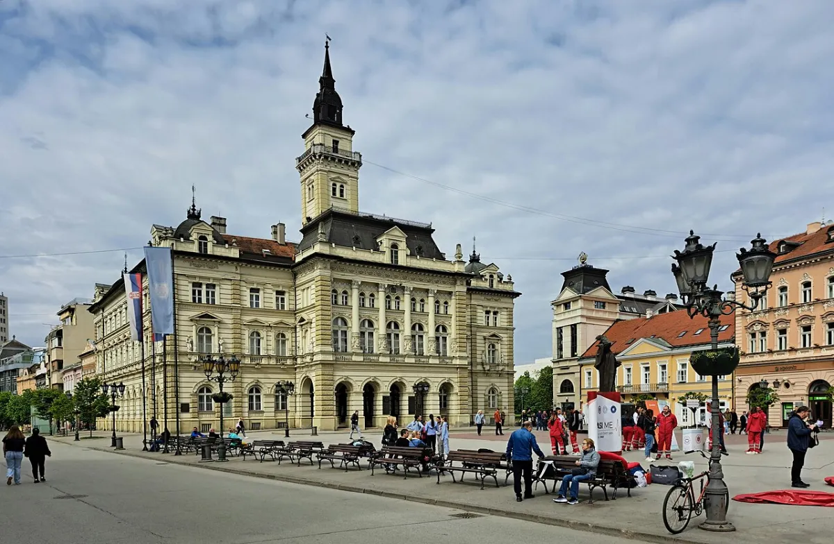 Photograph of Novi Sad, a destination on a European rail journey