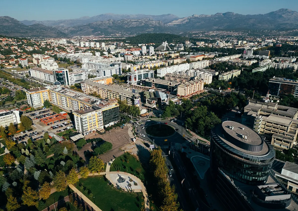 Photograph of Podgorica, a destination on a European rail journey