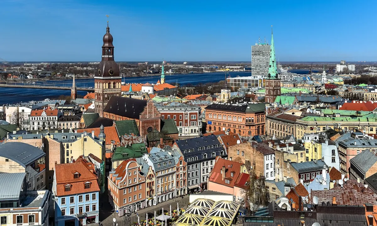 Latvia — photograph featuring Riga