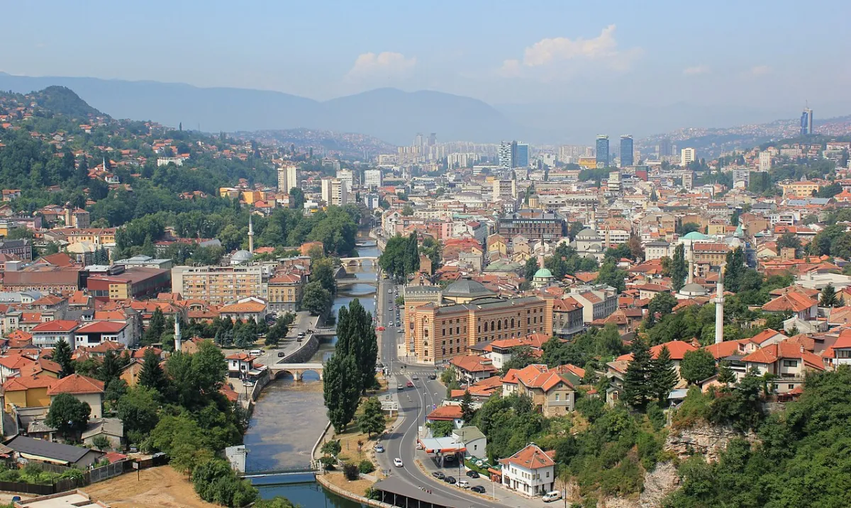 Bosnia and Herzegovina — photograph featuring Sarajevo