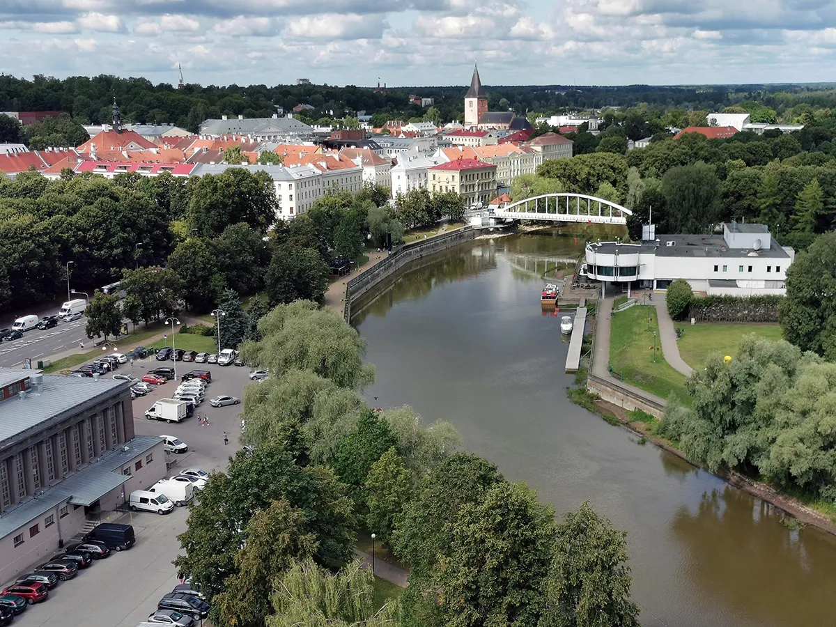 Photograph of Tartu, a destination on a European rail journey