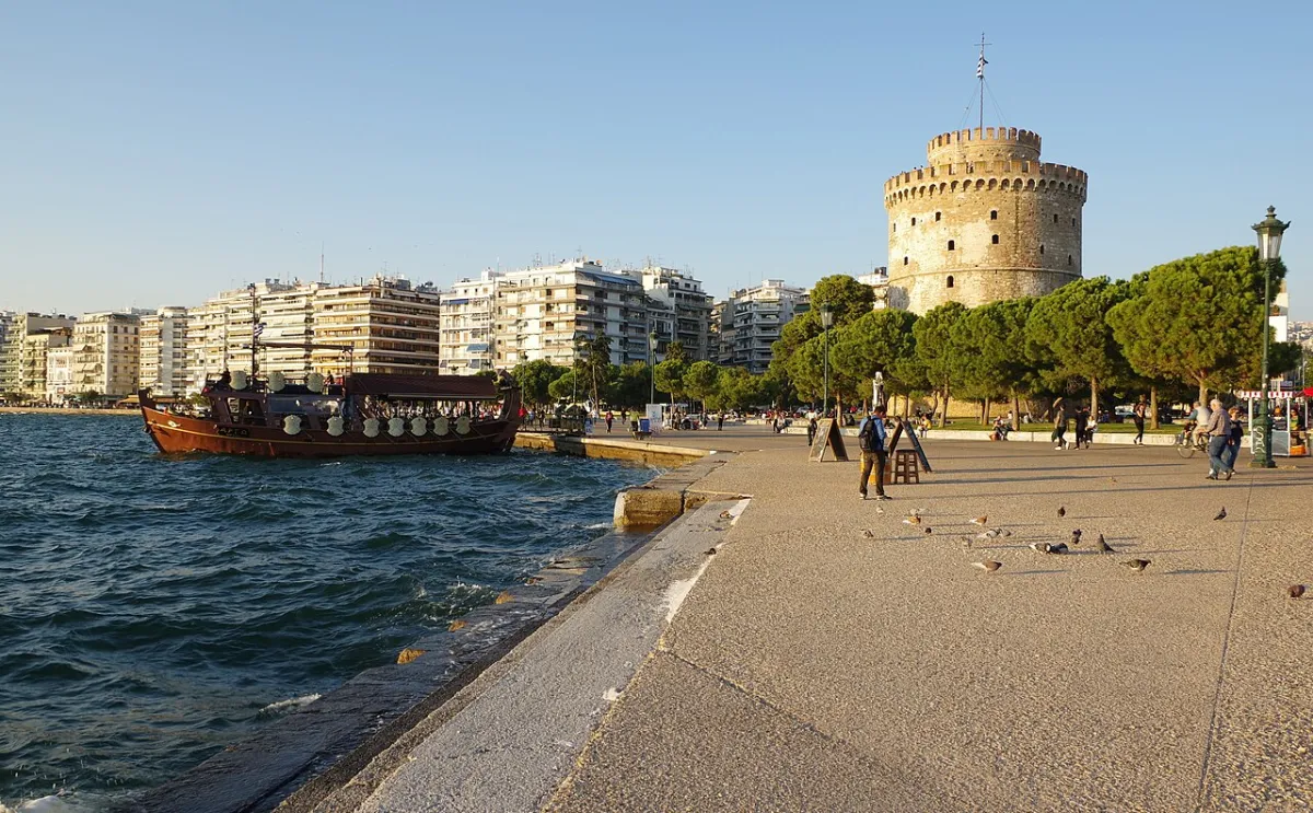 Photograph of Thessaloniki, a destination on a European rail journey