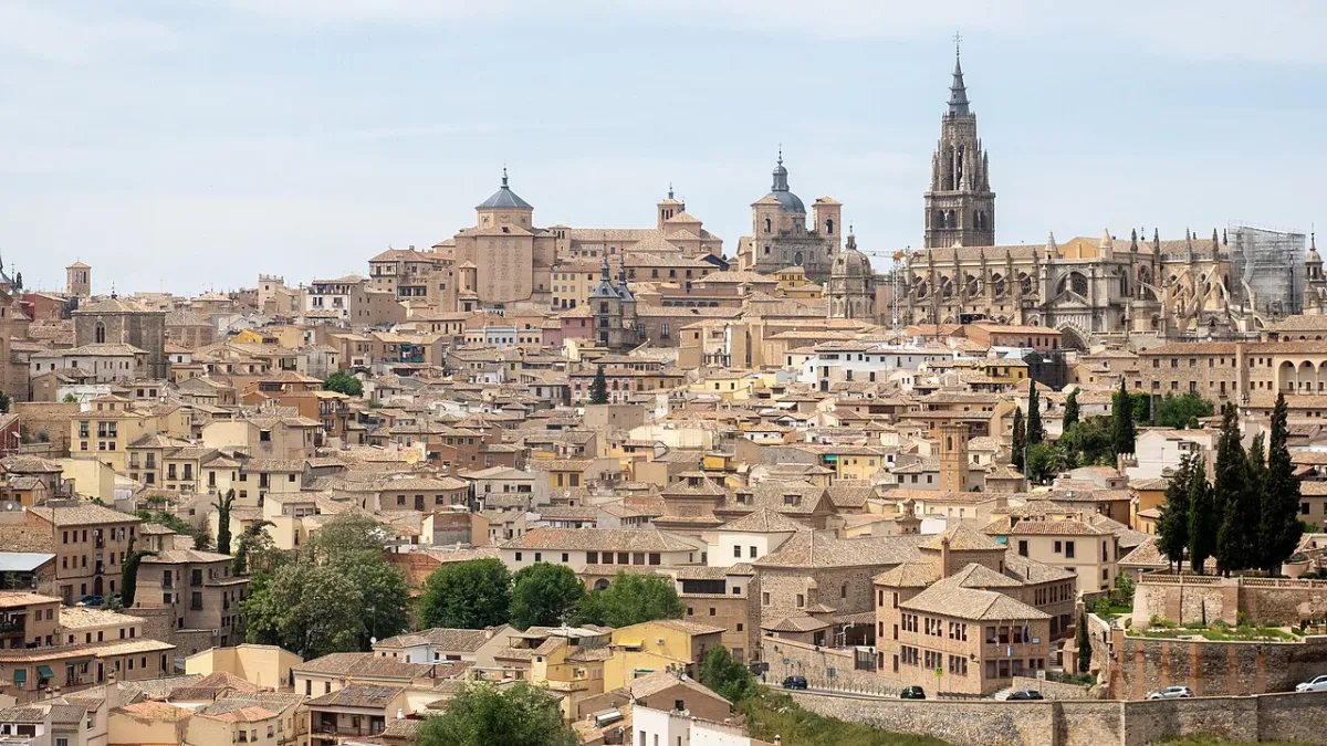 Photograph of Toledo, a destination on a European rail journey